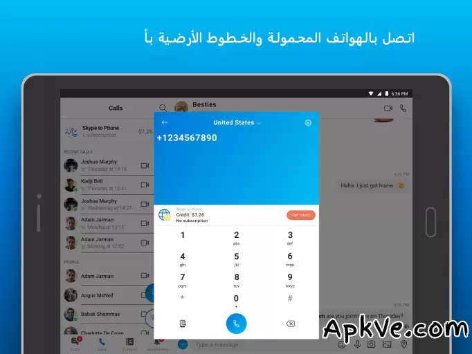 تحميل Skype - free IM & video calls apk