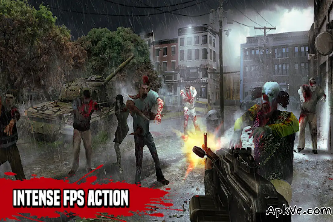 تحميل Zombie Hunter: Survive the Undead Horde Apocalypse‏ apk
