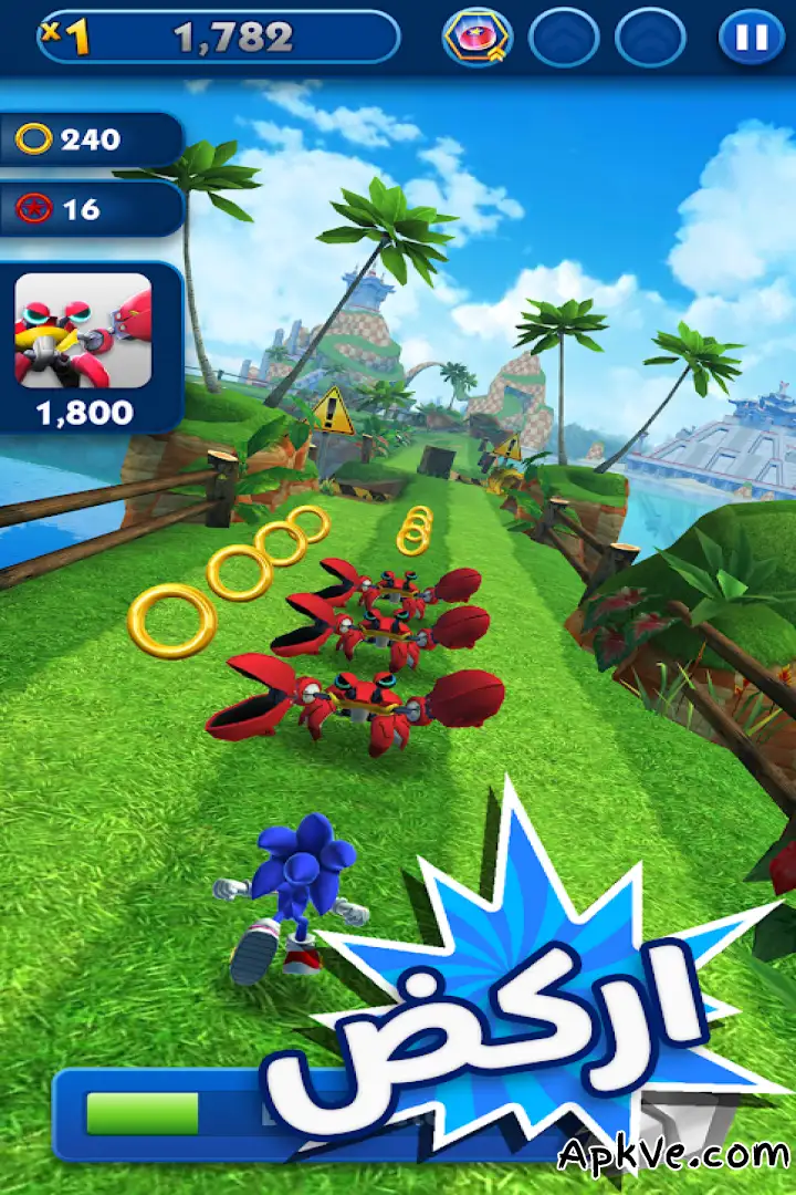 تحميل Sonic Dash - Endless Running & Racing Game apk