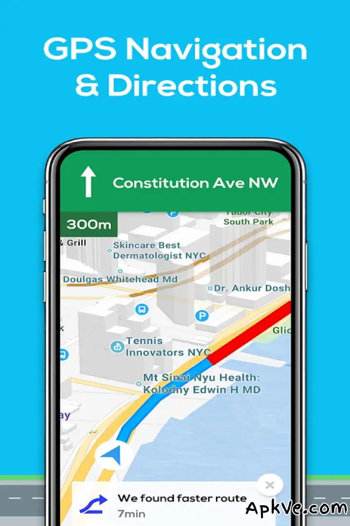 تحميل GPS Navigation - Map Locator & Route Planner apk