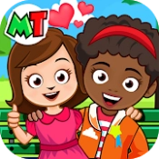 My Town : Best Friends' House games for kids APK